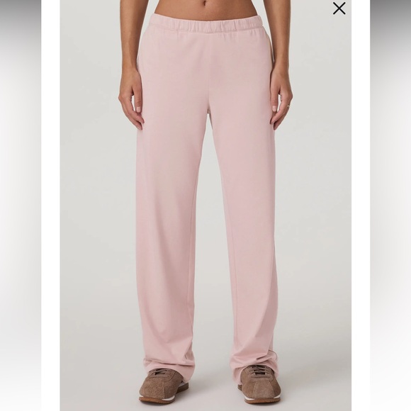 Vuori Halo Modern Straight Leg Pants in Vintage Rose Heather Size Large - Picture 2 of 13